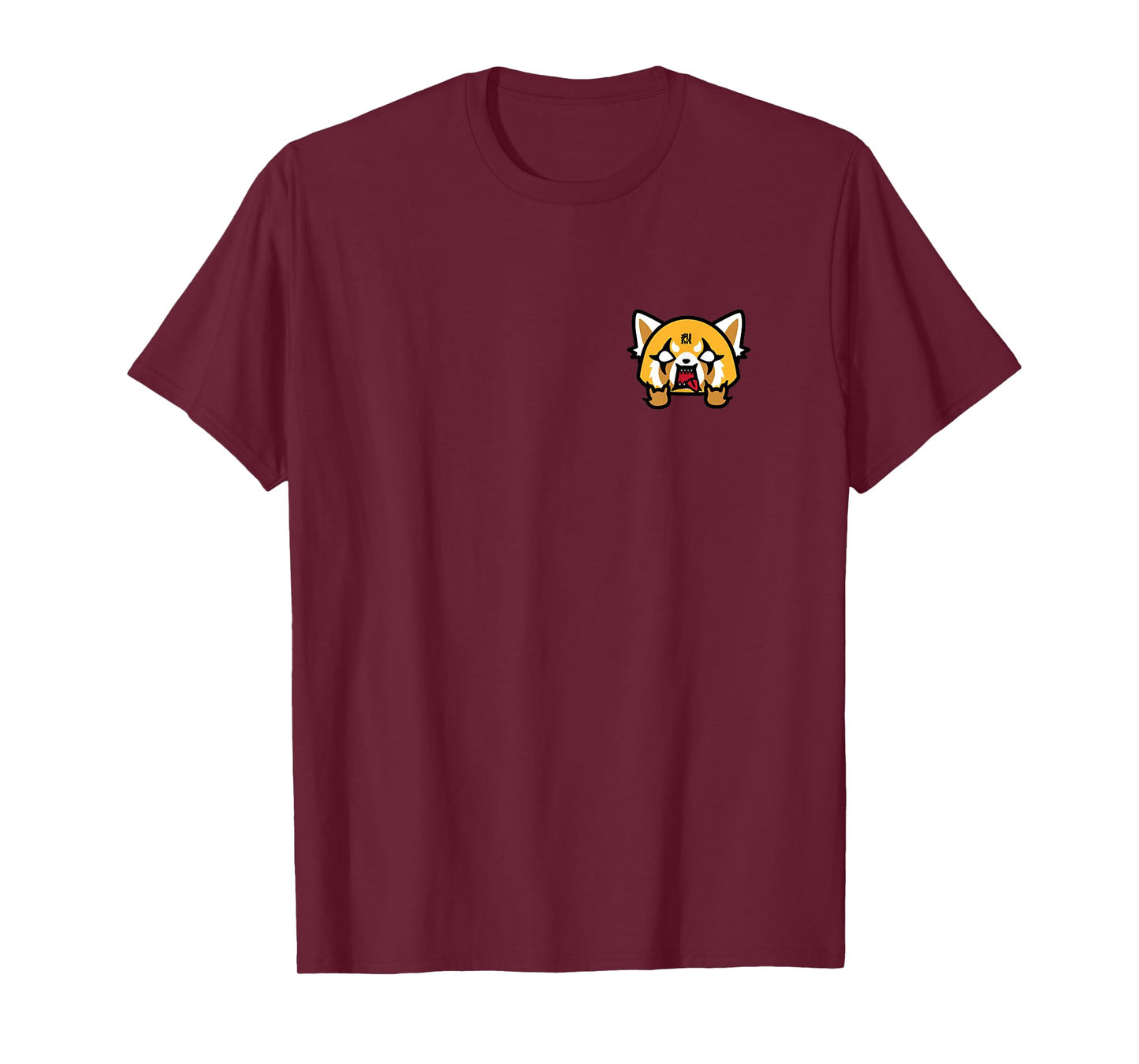 Aggretsuko Rage Front and Back Logo Tee T-Shirt