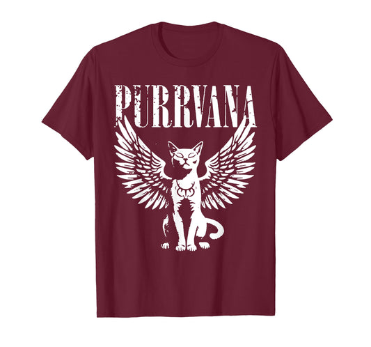 Purrvana Cat Cat Lovers Black Cat T-Shirt