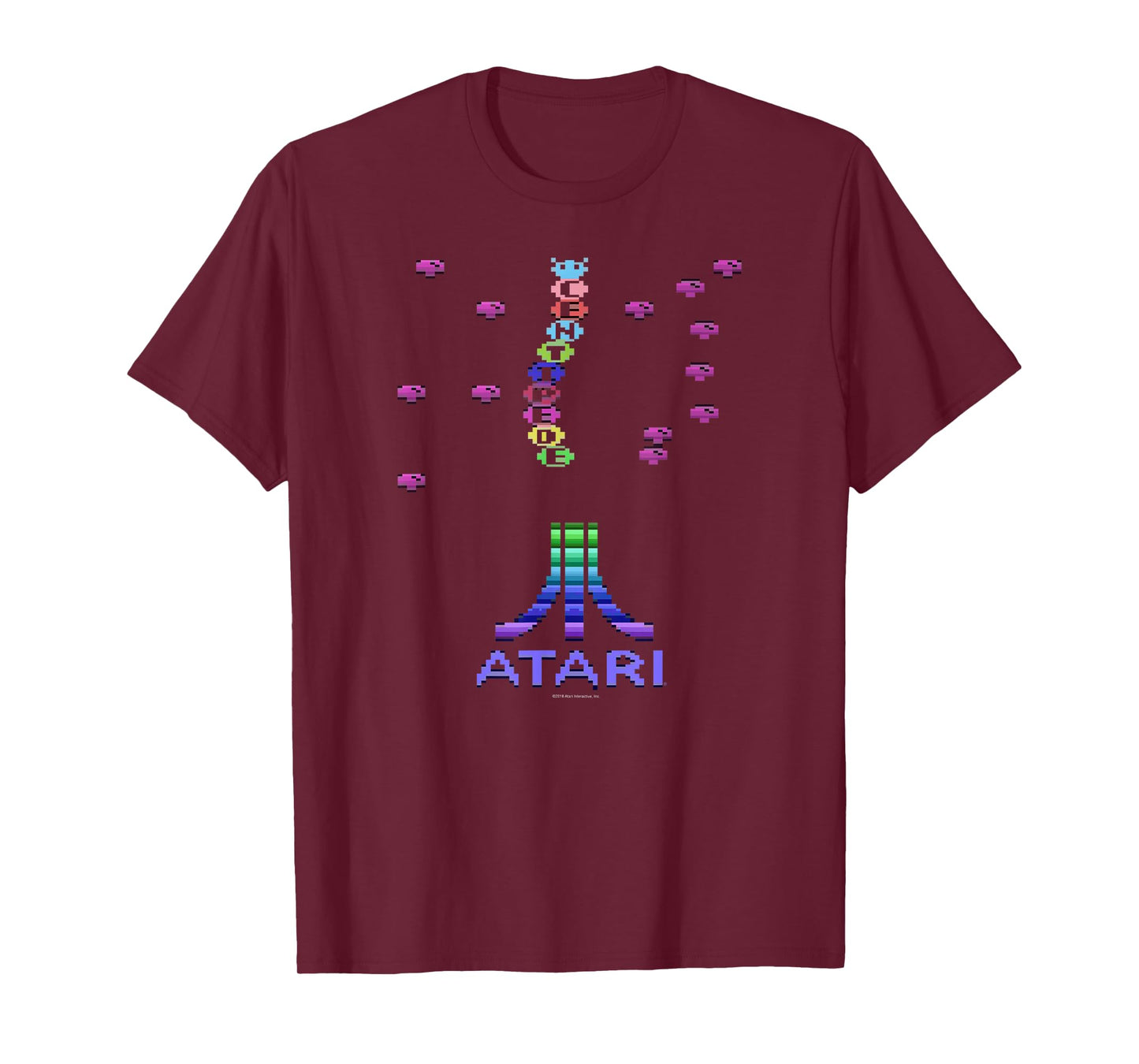 ATARI Centipede Arcade 8 Bit Gamer Design T-Shirt