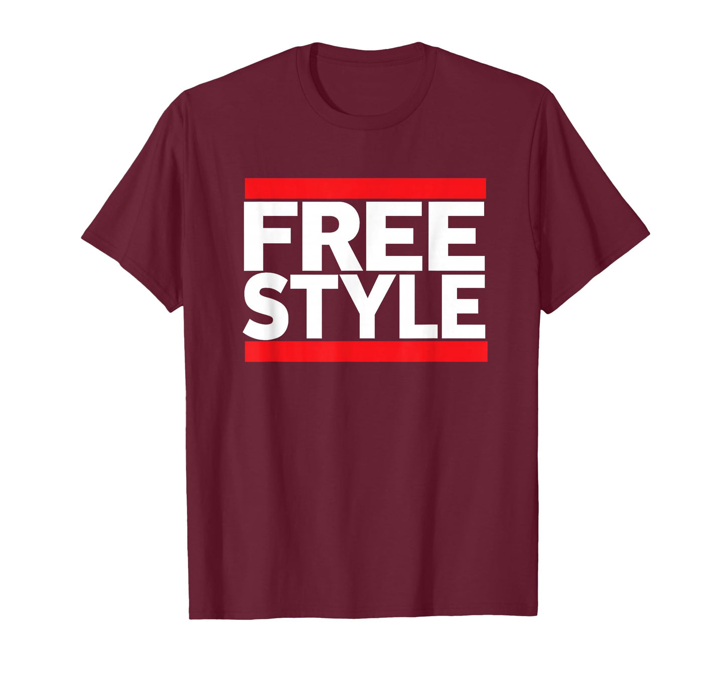 Freestyle Music Fan 80s Retro Rap Style Graphic T-Shirt