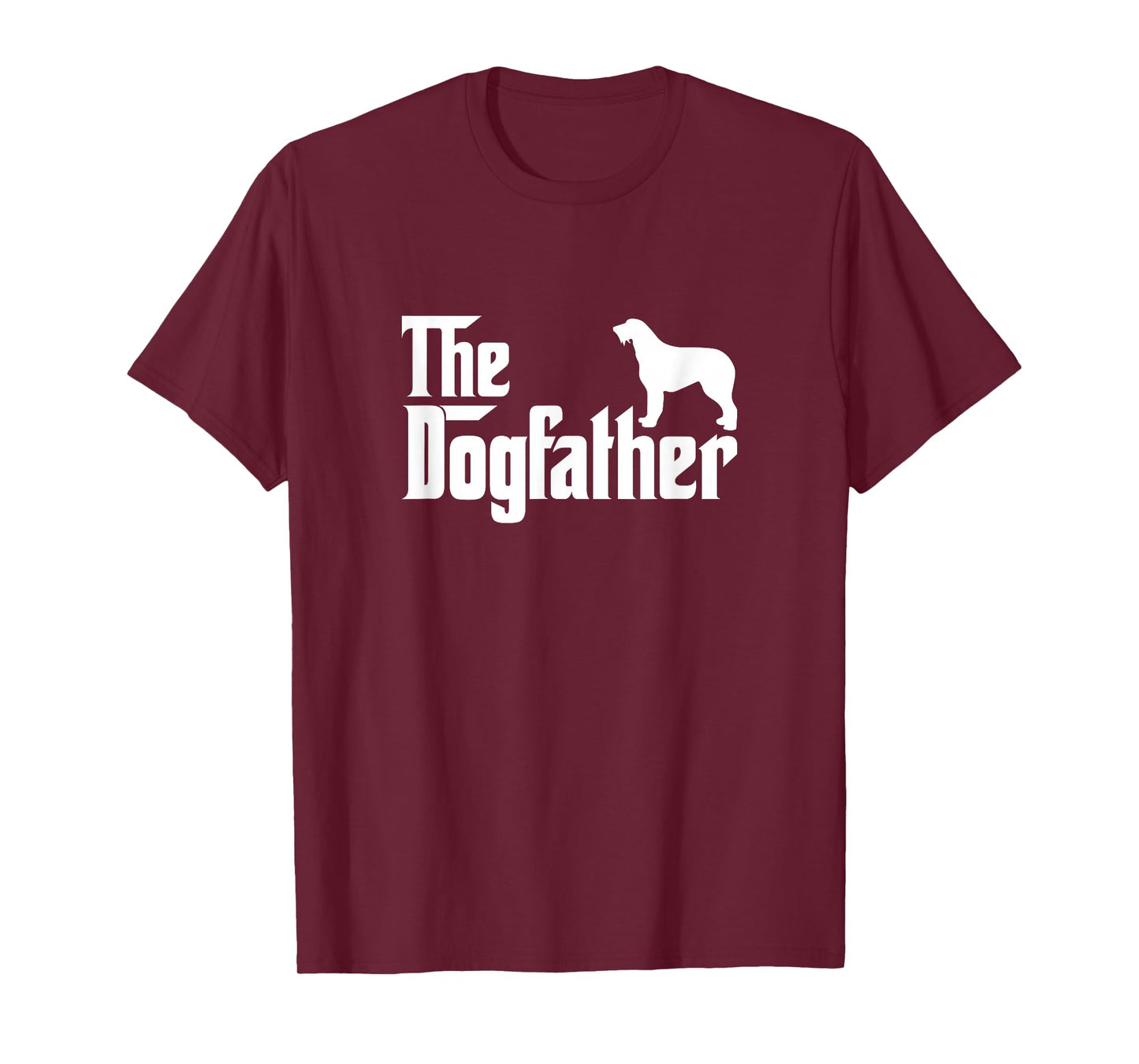 Irish Wolfhound Lover Gift DogFather T-Shirt