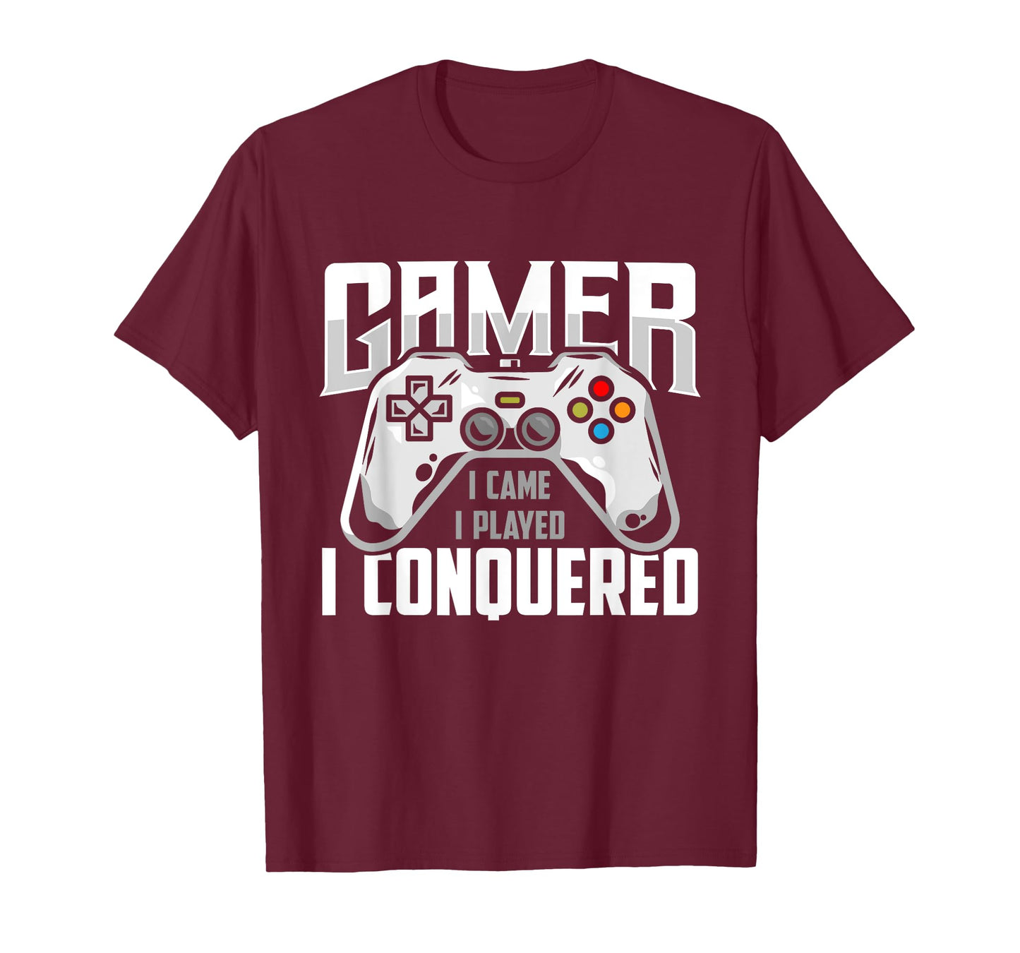 Gamer I Played I Conquered PC Apparel For Console Gaming T-Shirt