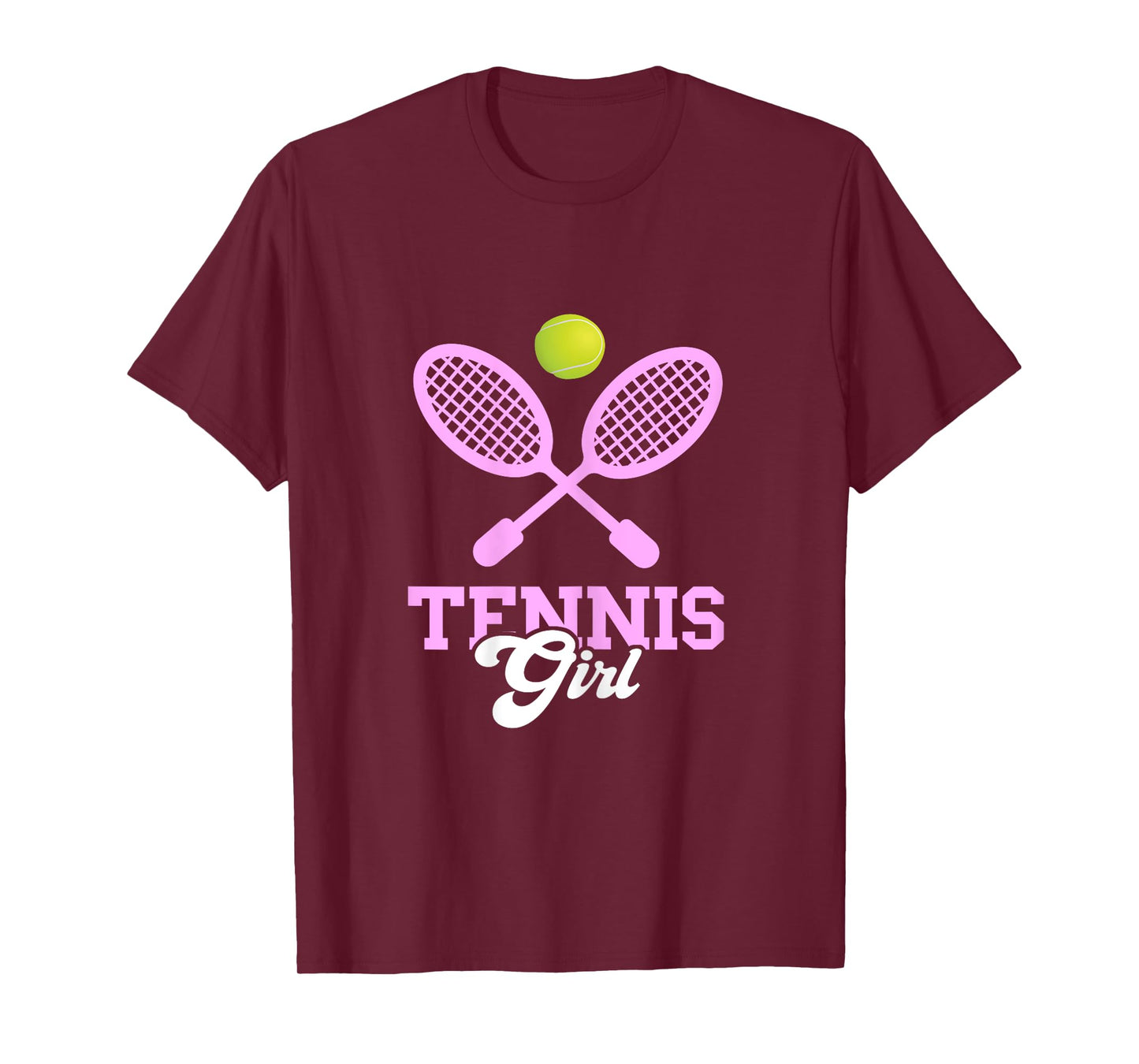 Tennis Girl Tennis Lover Tennis Racquet Tennis Player T-Shirt