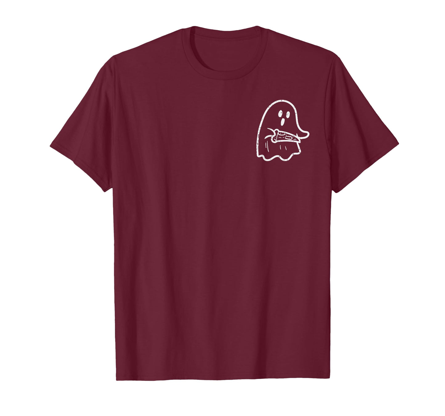 Ghost Pizza Pocket Halloween Costume Food Men Women Kids T-Shirt