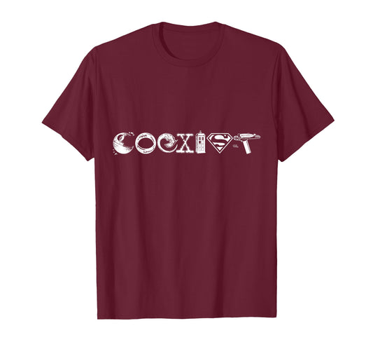 Captain RibMan : Nerd / Geek COEXIST T-Shirt T-Shirt