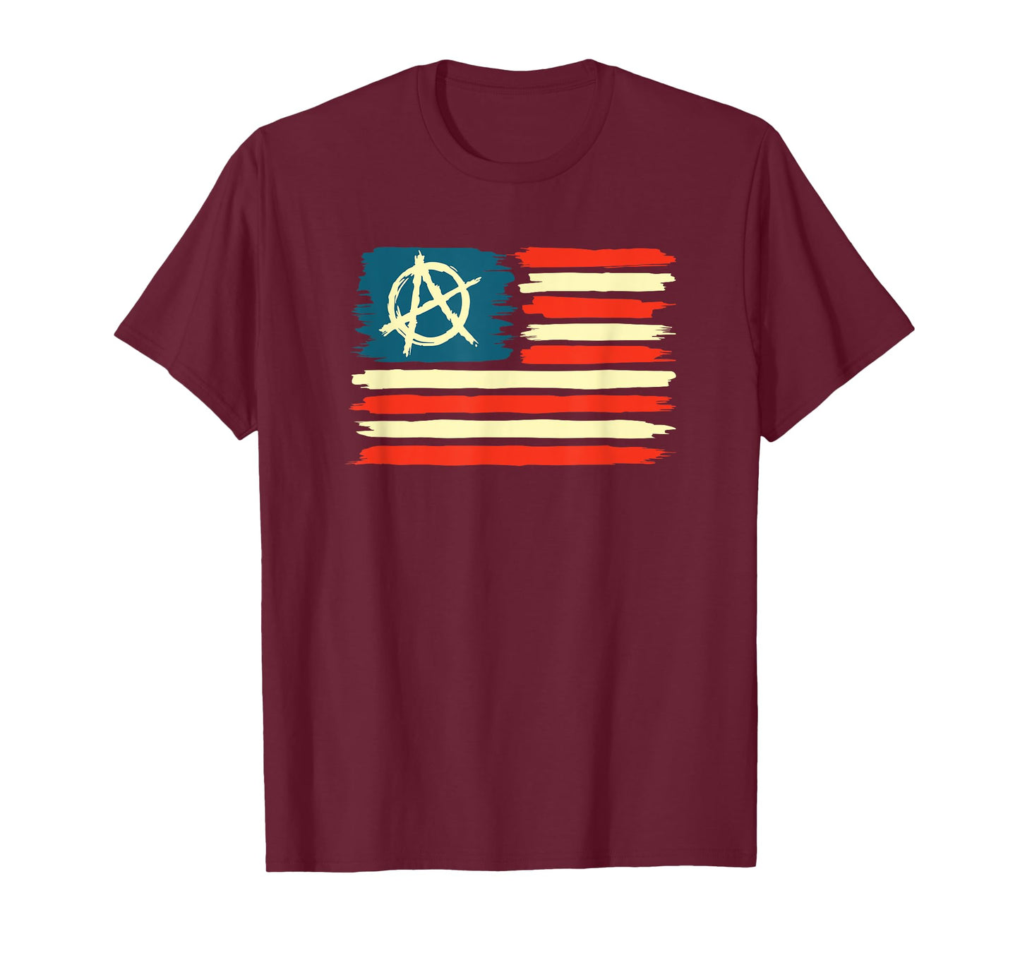 The united states of anarchy, rebellion patriotic flag T-Shirt