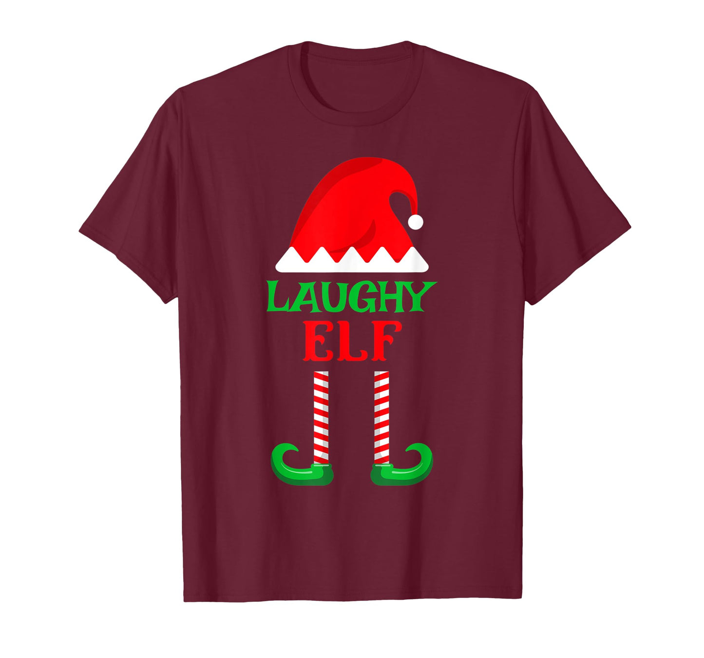 Laughy Elf | Christmas Holiday North Pole Santa's Helper T-Shirt