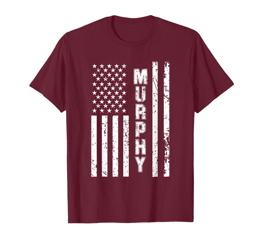 Murphy United States Distressed US Flag T-Shirt
