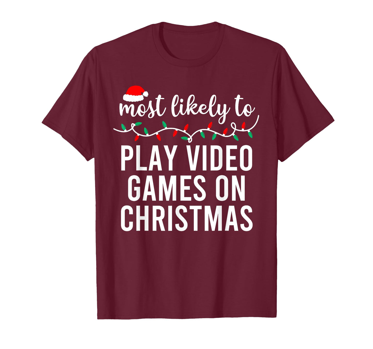 Most Likely To Christmas Matching Family Pajamas Funny T-Shirt