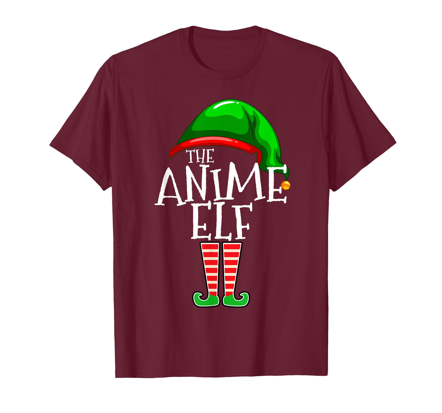 Anime Elf Group Matching Family Christmas Gift Holiday Set T-Shirt