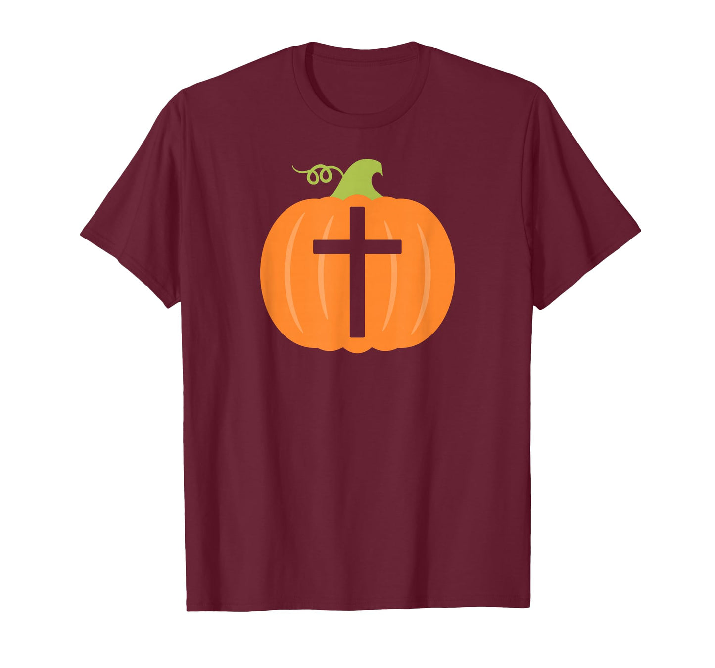 Christian Cross Religious Pumpkin Halloween T Shirt T-Shirt