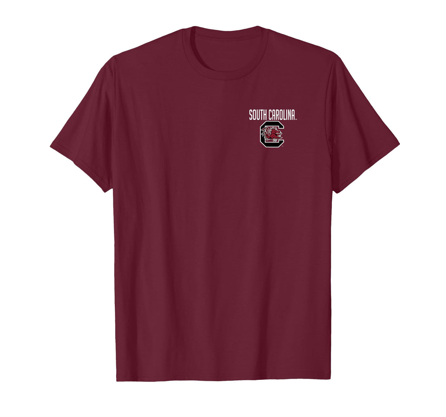 South Carolina Gamecocks Front/Back Classic Dark Heather T-Shirt