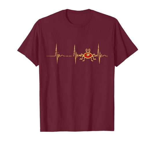 Pastafari Heartbeat EKG Puls Flying Spaghetti Monster FSM T-Shirt