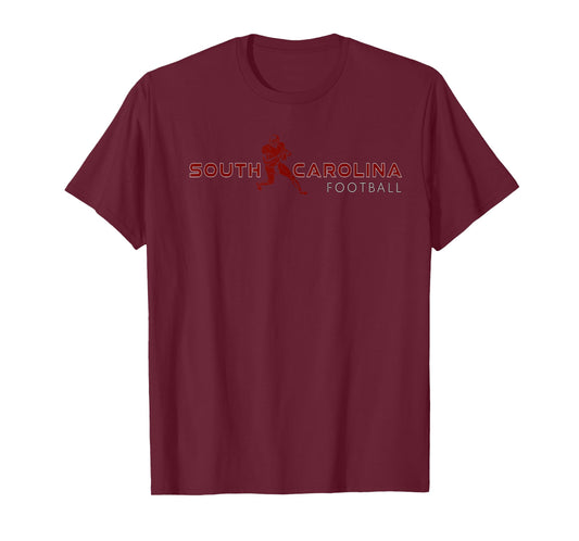 SC Fan Quarterback Athlete Gameday South Carolina Football T-Shirt