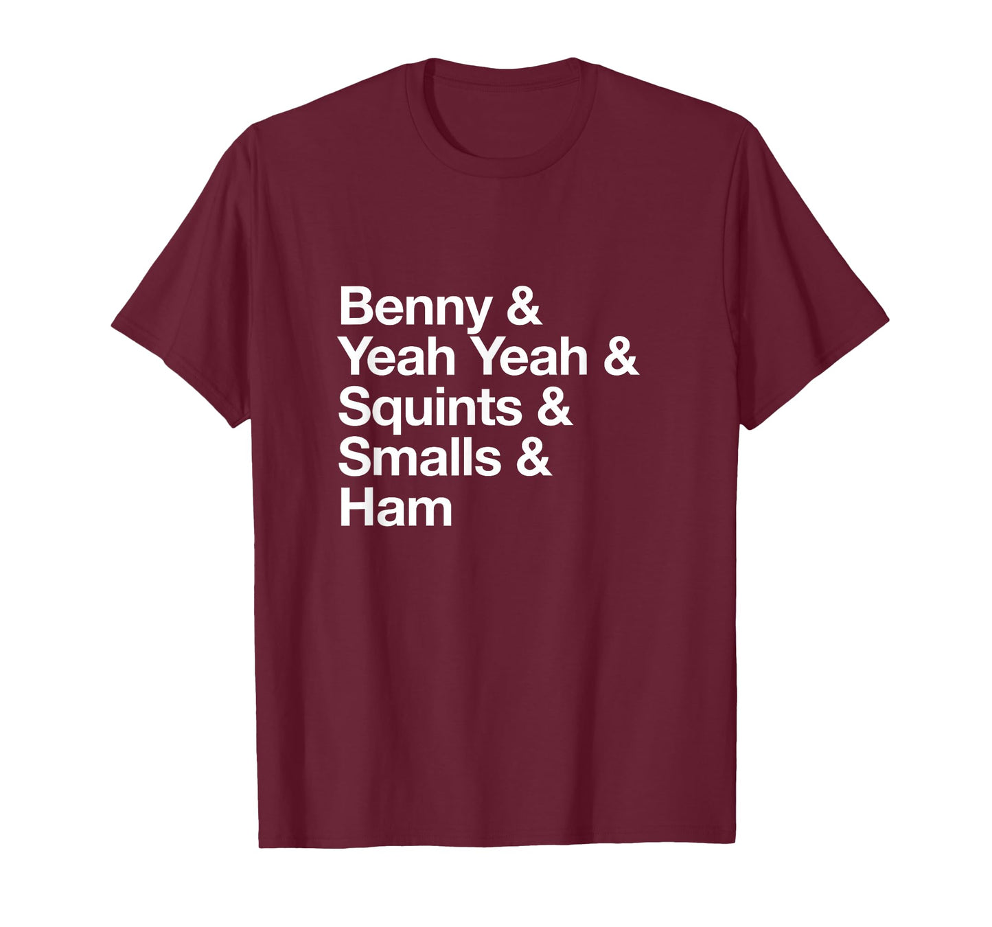 The Sandlot Stacked Name List T-Shirt