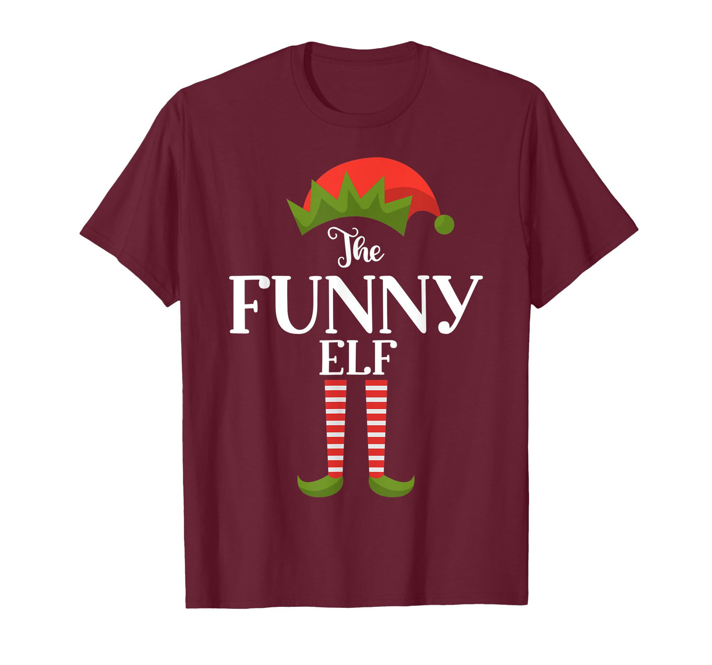 The Funny Elf Xmas Funny Family Matching Group Christmas T-Shirt