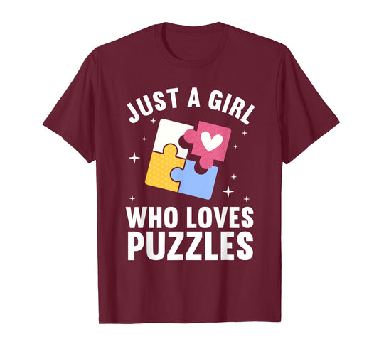 Best Puzzle Art For Women Girls Jigsaw Piece Puzzle Lovers T-Shirt