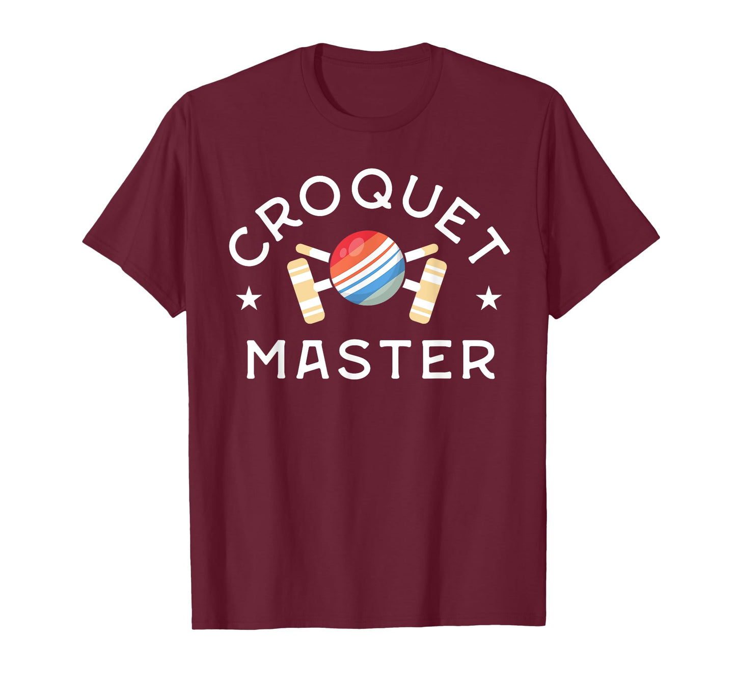 Retro Croquet Master Gift Croquet Shirts Wicket Club Coach T-Shirt