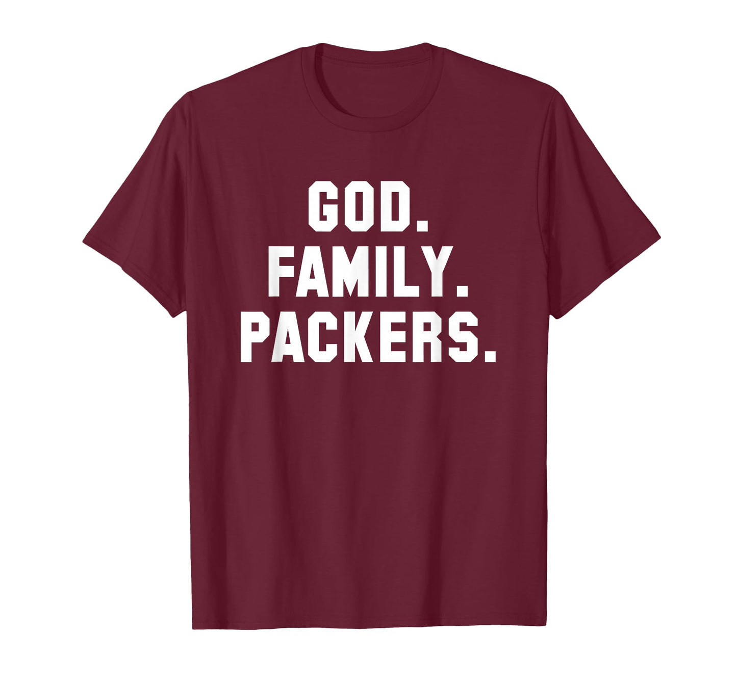 God Family Packers T Shirt For Men, Womens, and Kids T-Shirt