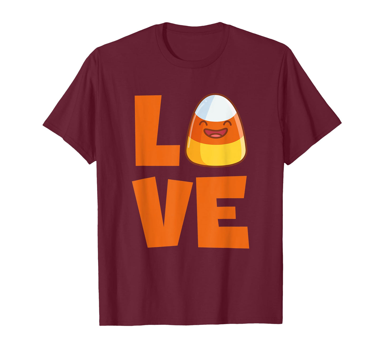 Love Candy Corn Cute Halloween Party Trick Or Treat T-Shirt