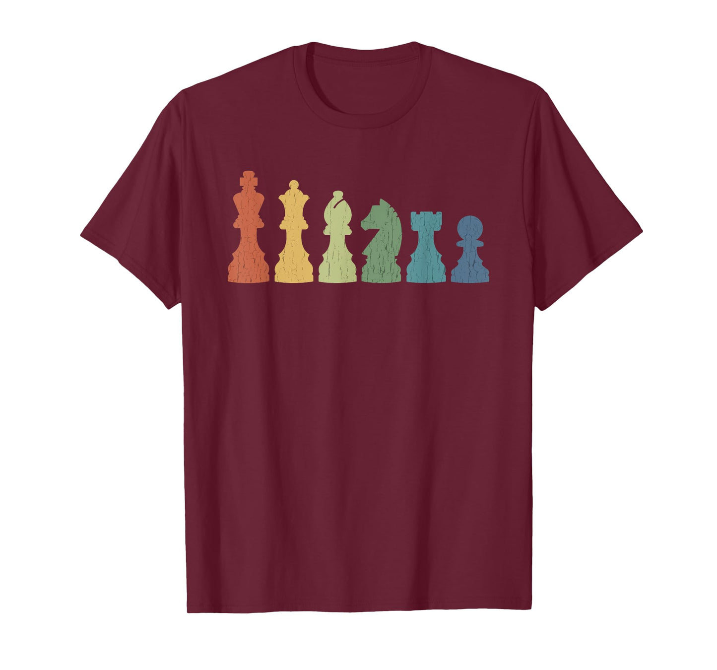 Funny Chess Pieces Board Game Lover Player Themed Chess Gift T-Shirt