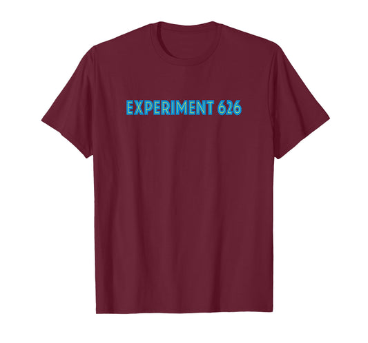 Disney Lilo & Stitch Experiment 626 Big Chest Neon Text Logo T-Shirt