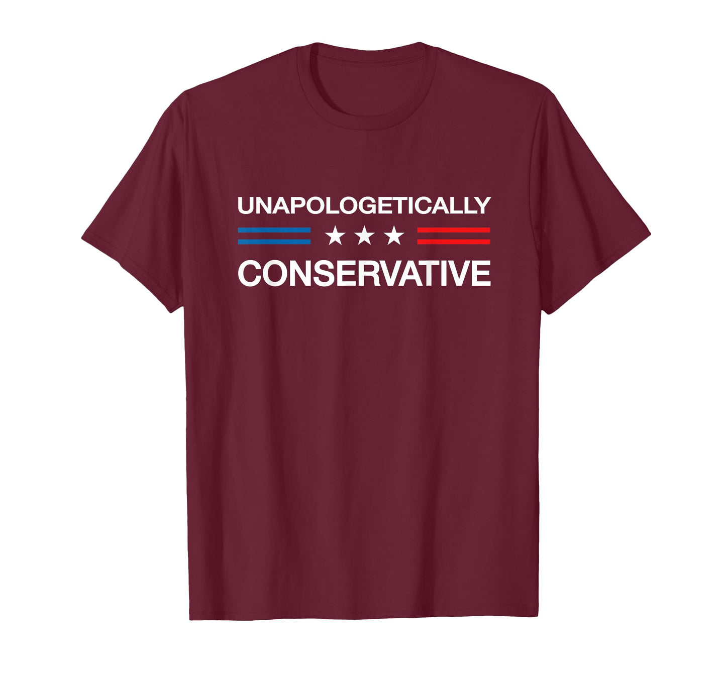 Unapologetically Conservative Voting Election 2024 Patriotic Conservative Voter T-Shirt - Black, Small, Unisex-Adults, Short Sleeve, T-Shirt, Patriotic, Country, USA Flag, Election 2024