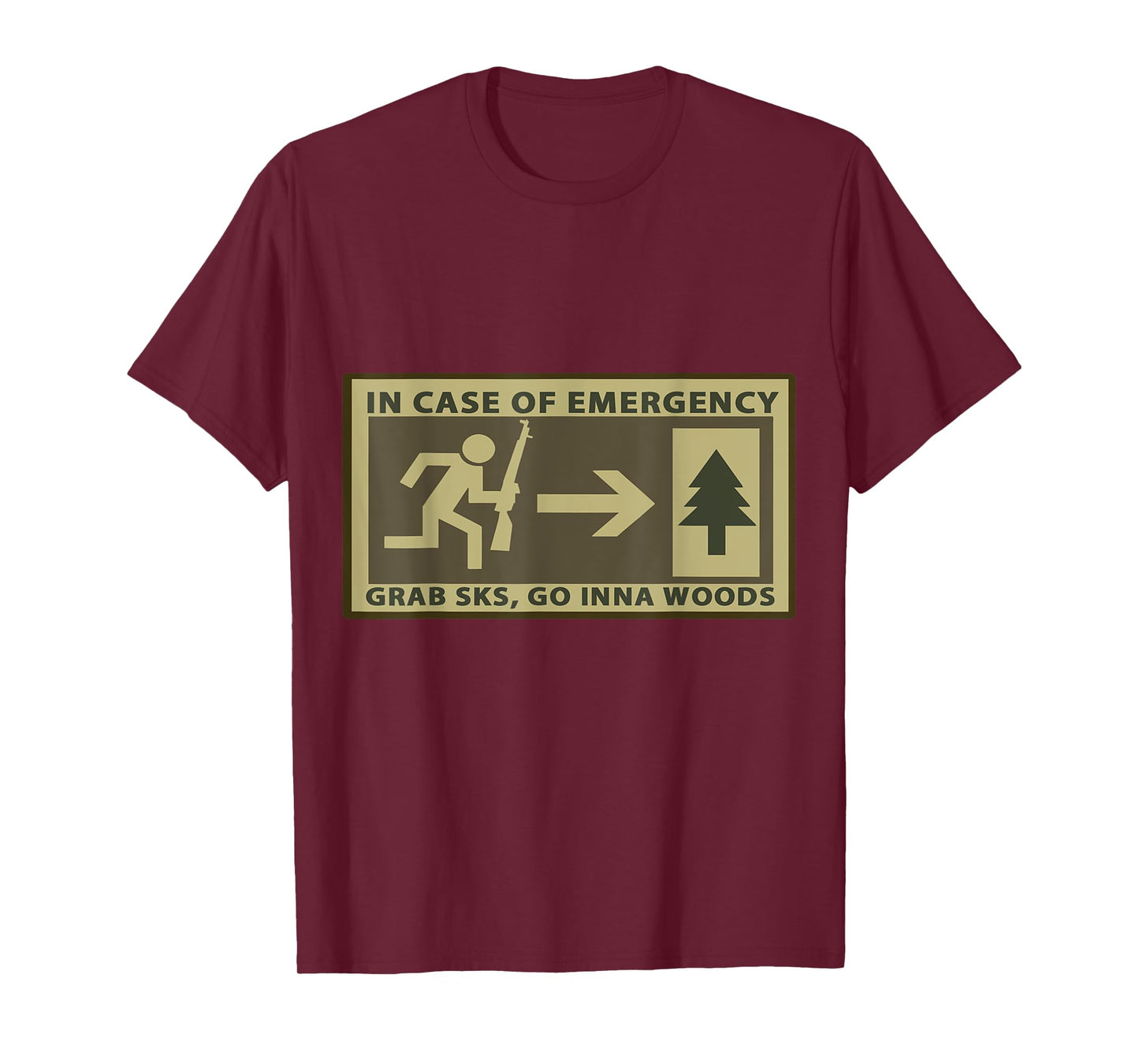 GO INNA WOODS T-Shirt, SKS T-Shirt