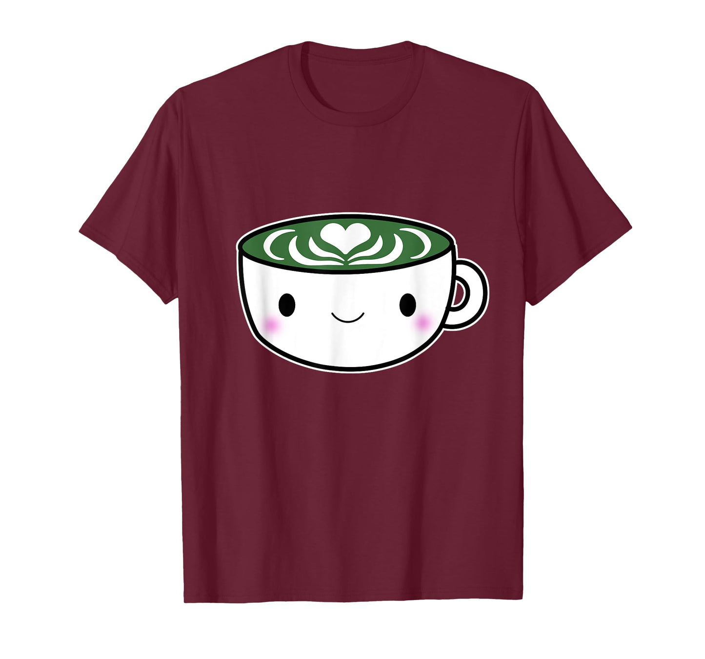 Matcha Shirts for Women Green Tea Latte Kawaii Cute T-Shirt