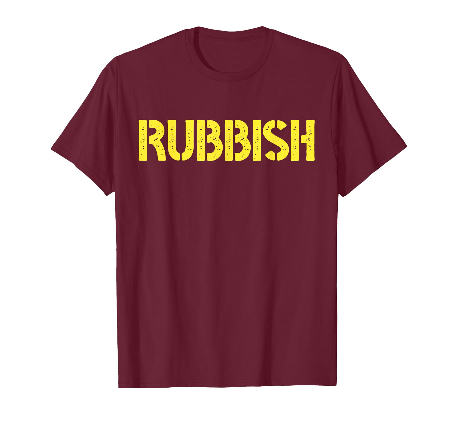 Rubbish Vintage Funny Rock Retro Outfits T-Shirt