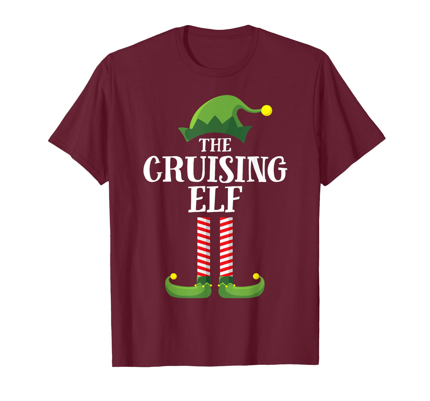 Cruising Elf Matching Family Cruise Christmas Funny Group T-Shirt
