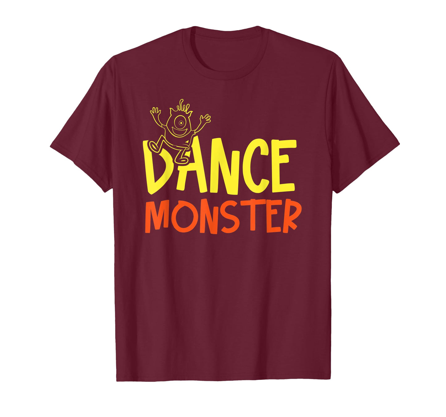 Cool Dance Monster Artwork Dancing Music Lovers T-Shirt