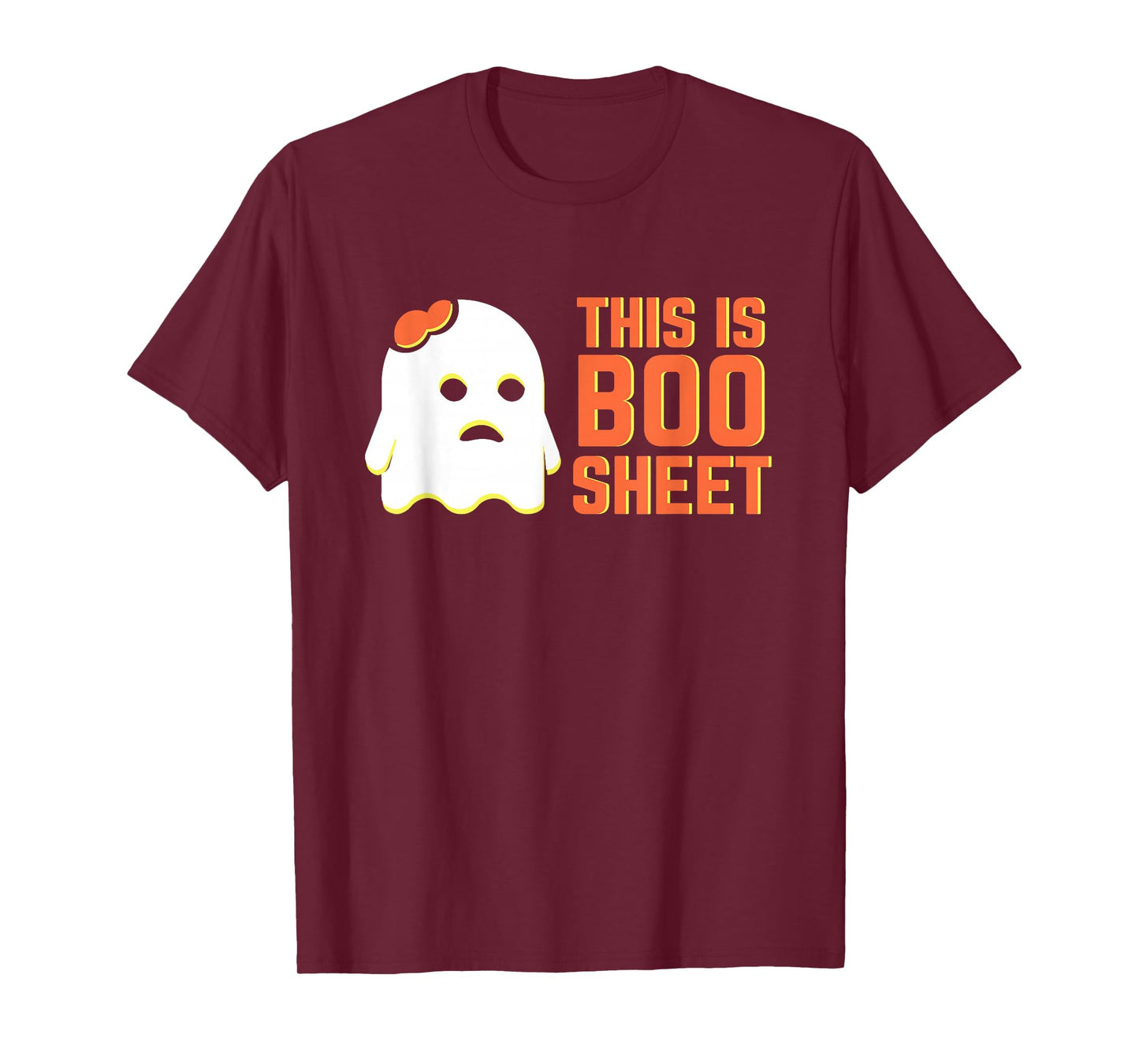 Funny Halloween Ghost This Is Boo Sheet T-Shirt