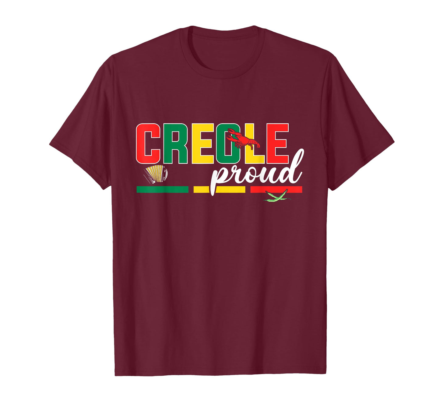 Zydeco Creole Proud of Zydeco Music Festivals Trail Rides T-Shirt