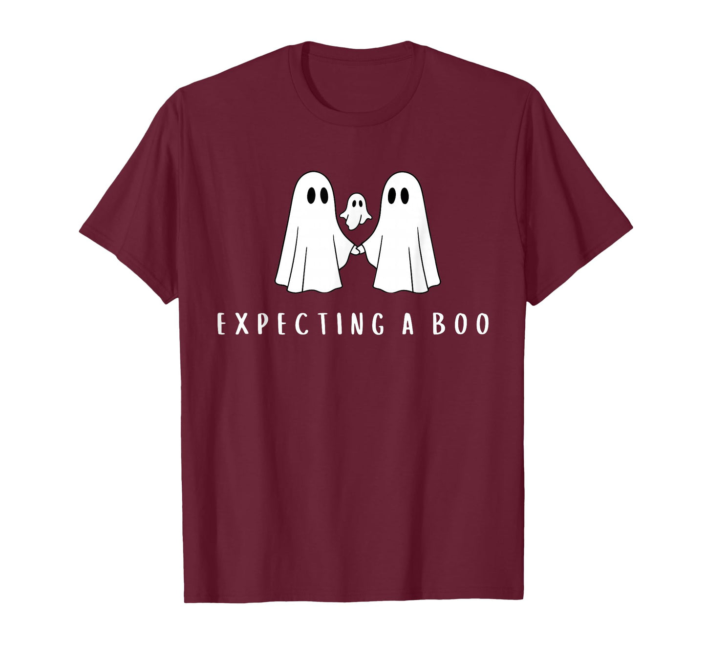 Funny Expecting a Boo Ghost Pregnancy Announcement Halloween T-Shirt