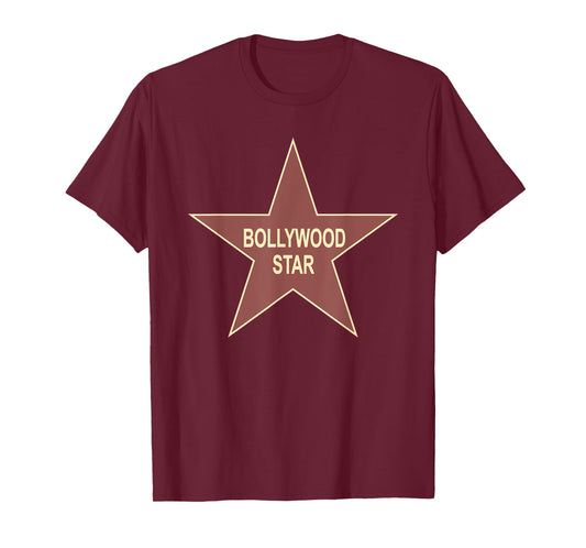 Bollywood Star Funny Indian Movie Actor Actress Fan T-Shirt