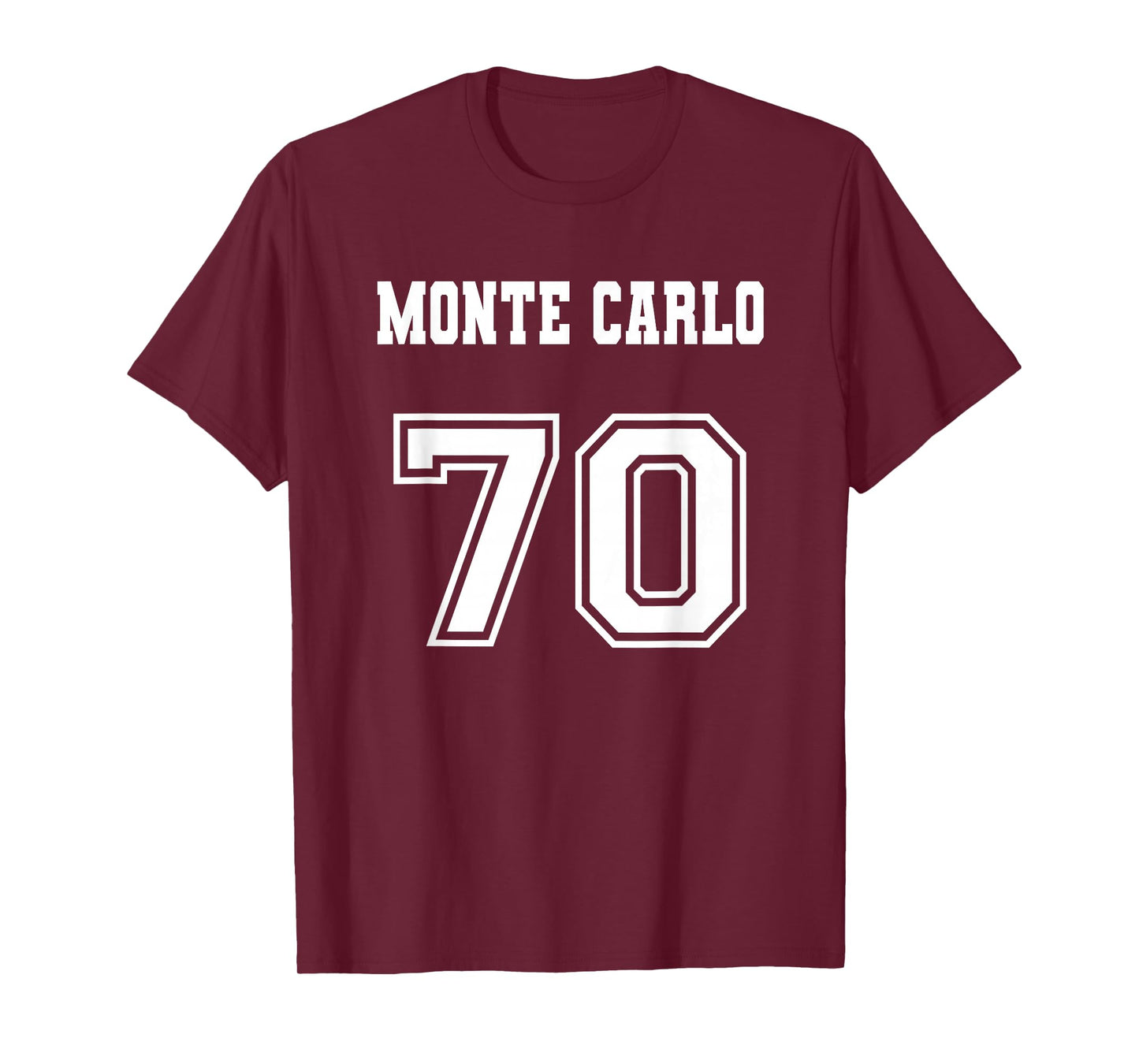 Jersey Style Monte Carlo 70 1970 Old School Muscle Car T-Shirt