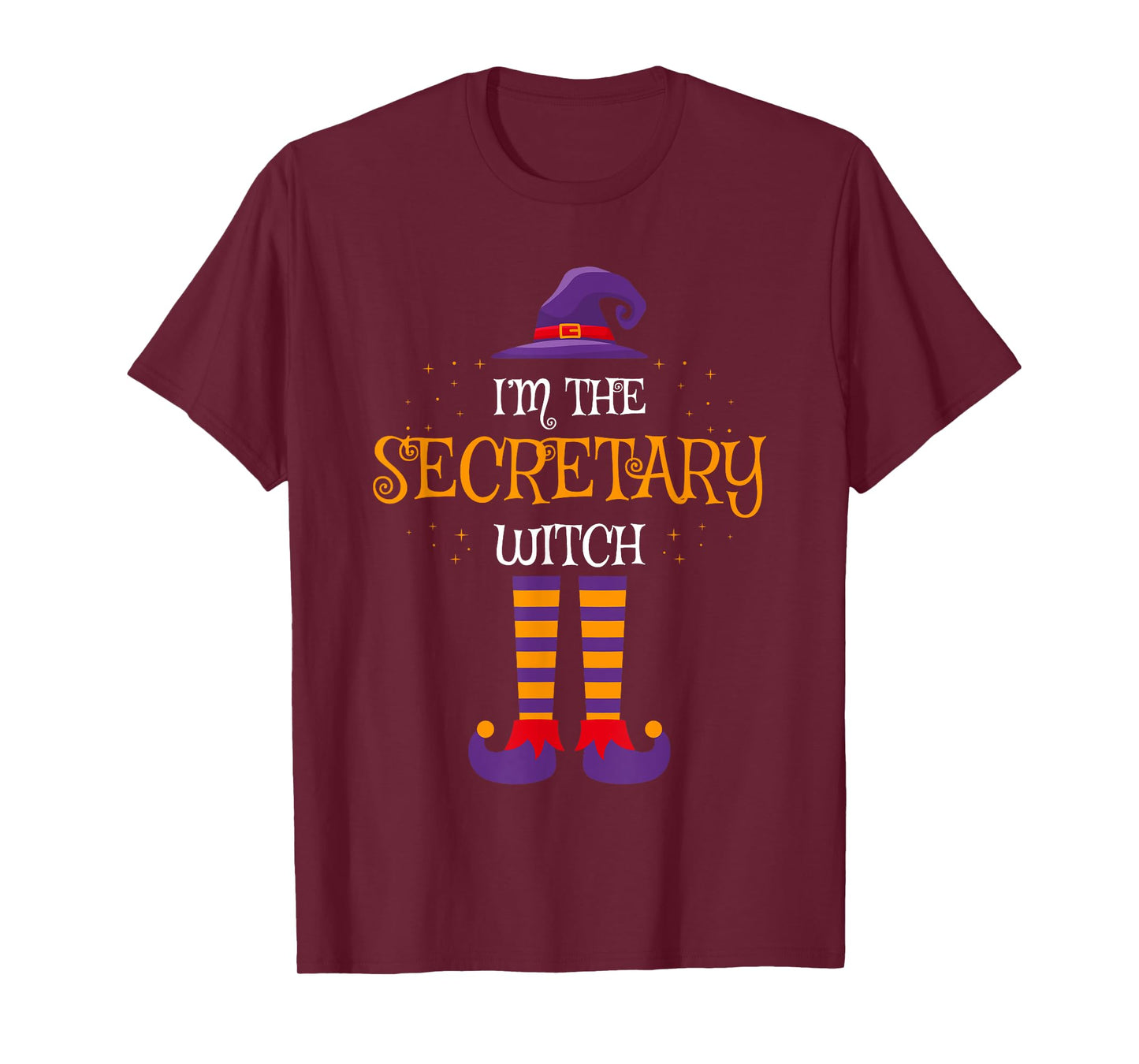 I’m The Secretary Witch Halloween Family Matching Costume T-Shirt