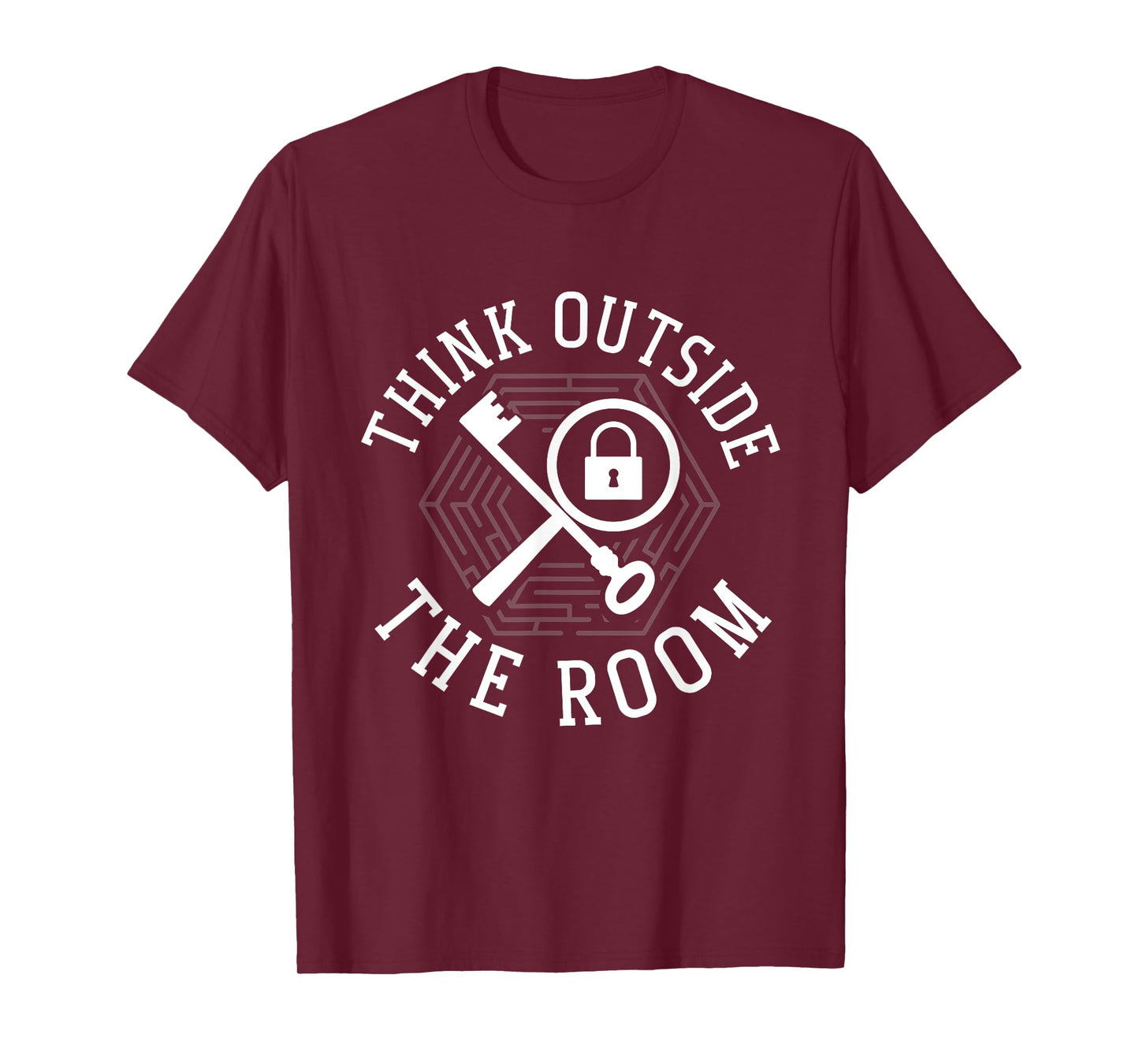 Escape Room Solving Mystery Think Outside The Room T-Shirt