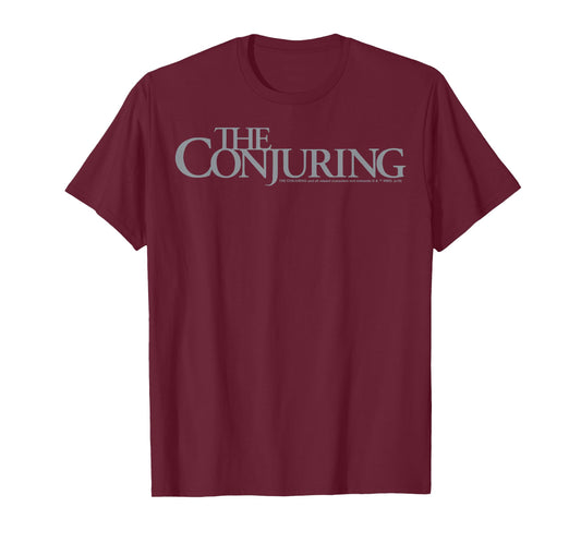 The Conjuring Silver Logo T-Shirt
