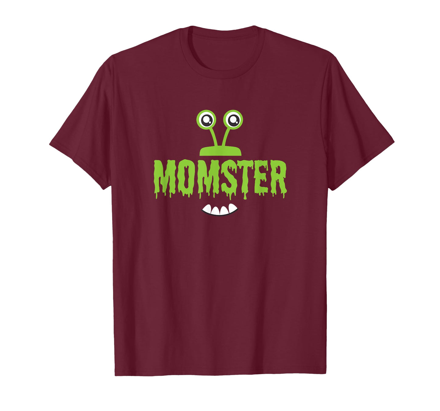 Momster Monster Costume Women Mom Funny Halloween T-Shirt