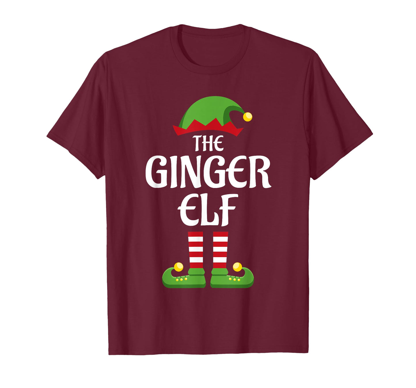 Ginger Elf Family Matching Group Christmas T-Shirt