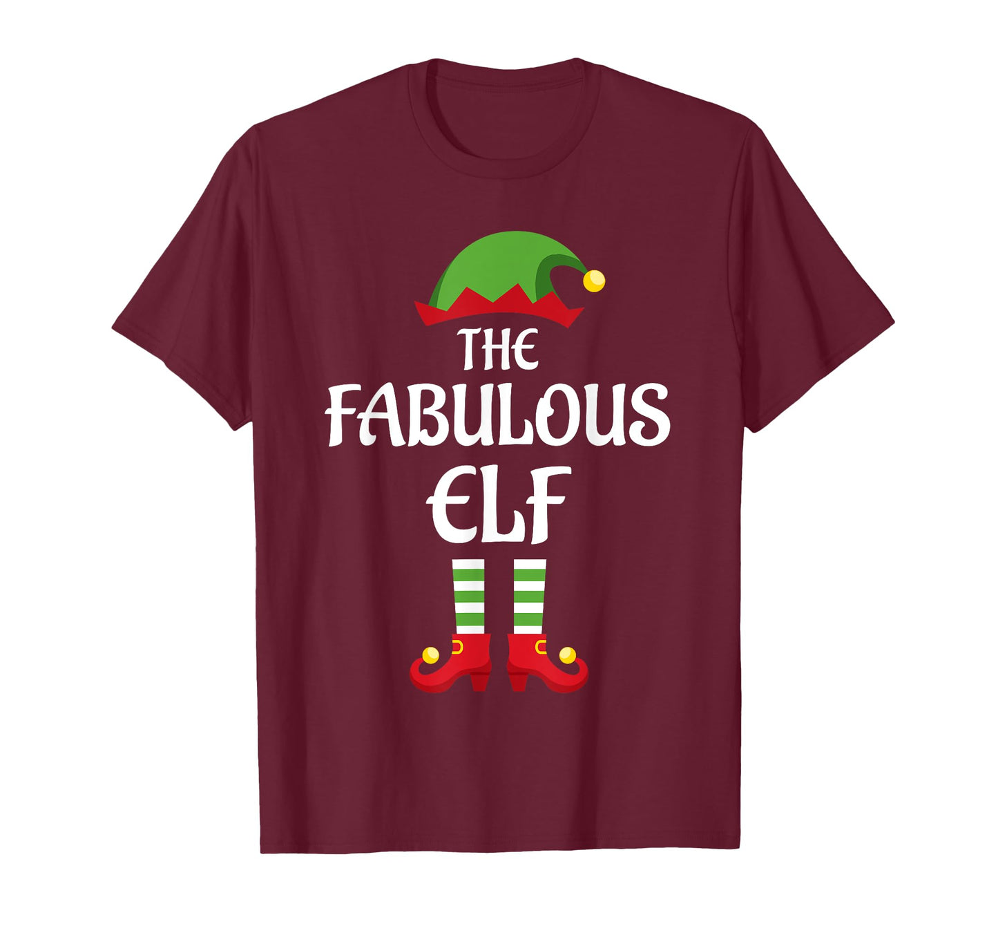 Fabulous Elf Family Matching Group Christmas T-Shirt