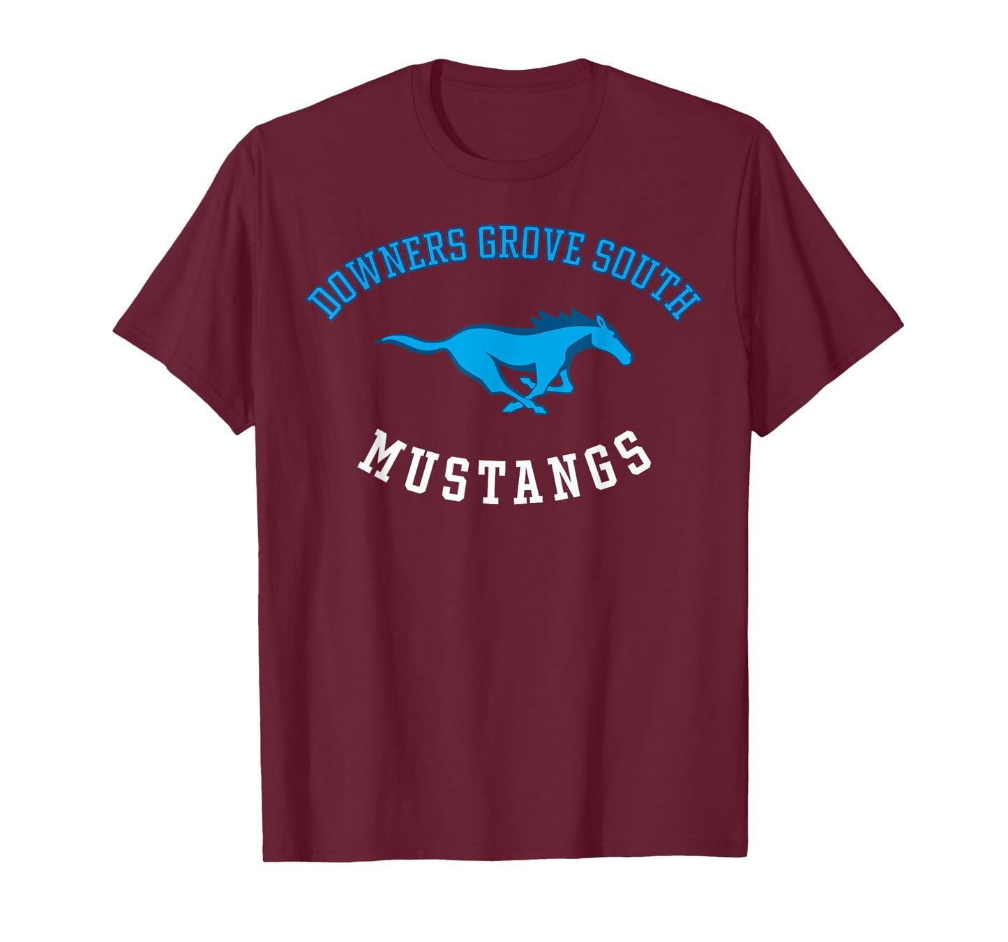 Downers Grove South High School Mustangs T-Shirt C8 T-Shirt