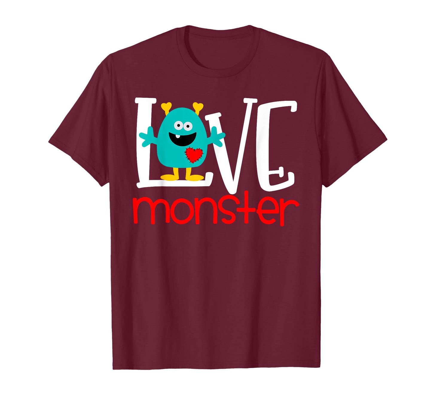 Cute Love Monster Valentine T-Shirt