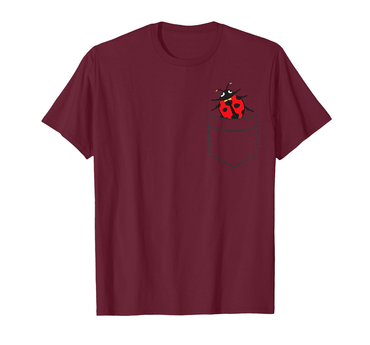 Ladybug in The Pocket Funny Pocket Ladybug T-Shirt