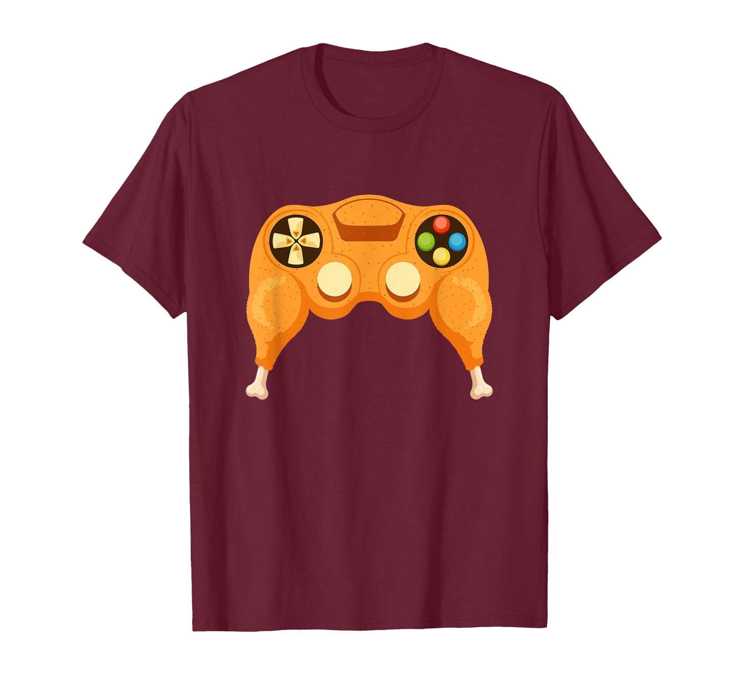 Thanksgiving Gamer Turkey Controller Video Gamer Kids Boys T-Shirt