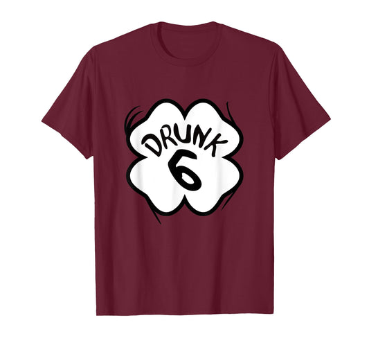 Drunk 6 TShirt Funny St Patricks Day Beer Run Group Matching T-Shirt