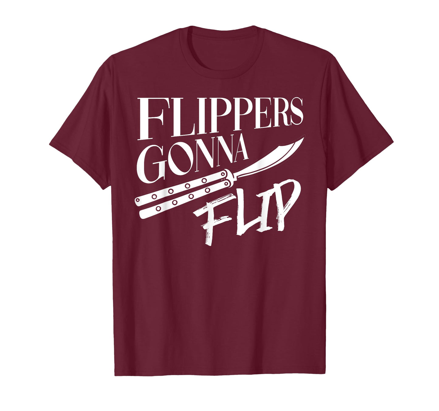 Balisong Flipping Gift Butterfly Knife Training T-Shirt