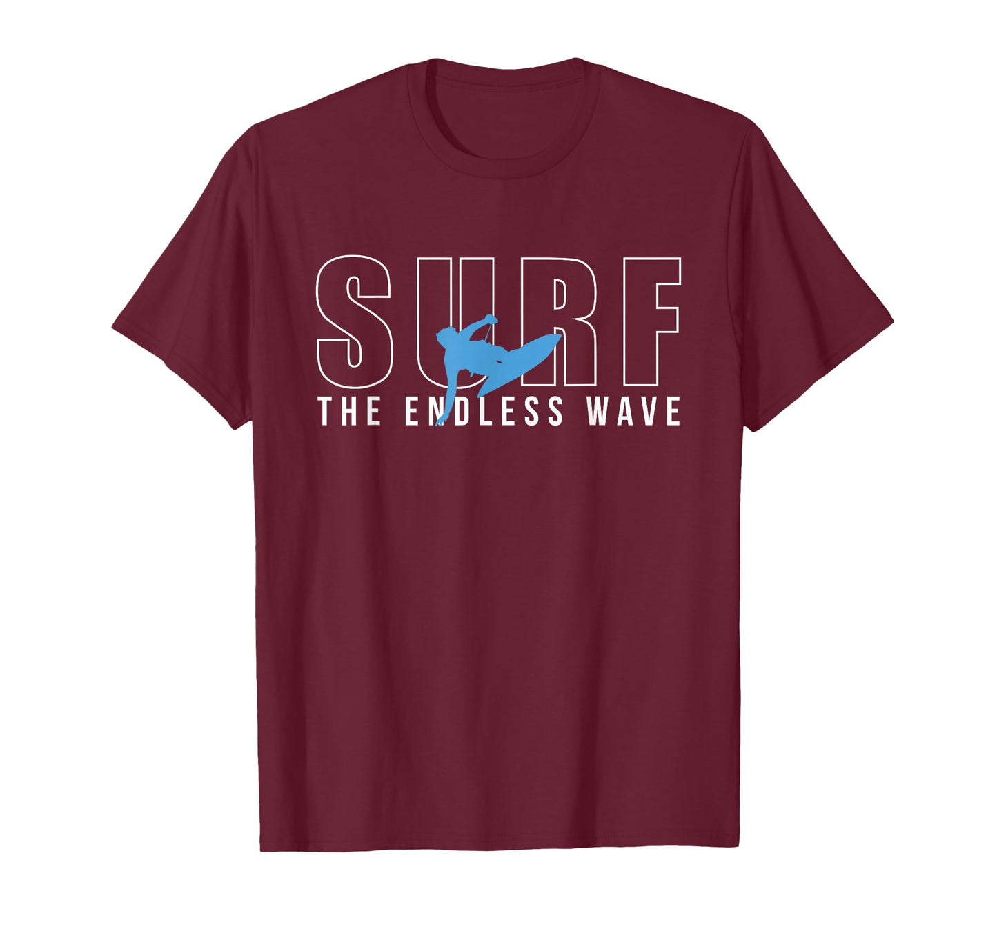 Surf The Endless Wave Wakeboard Wakeboarding Board Wakesurf T-Shirt